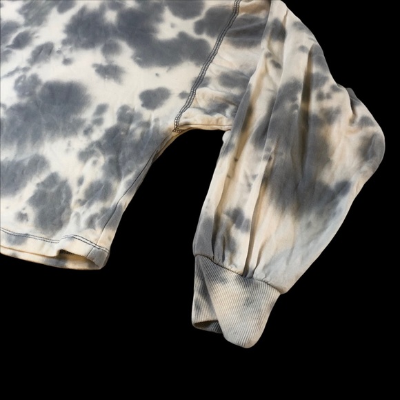 Wild Fable Super Soft Tye Dye Cropped Long Sleeve T-Shirt, Mock Neck, Oversize - Picture 7 of 10